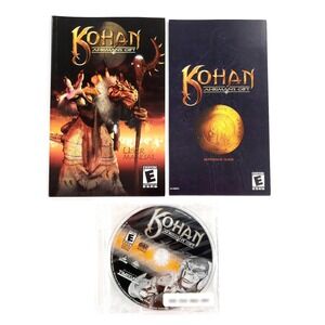 Kohan: Ahriman's Gift (PC) New Factory Sealed In Jewel Case w/ Manual & Guide